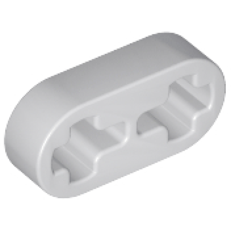 Technic, Hefbalk Dun 1x2 Light Bluish Gray